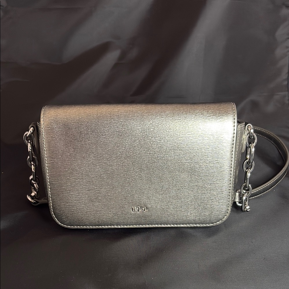Lauren Ralph Lauren Silver metallic Crossbody Bag